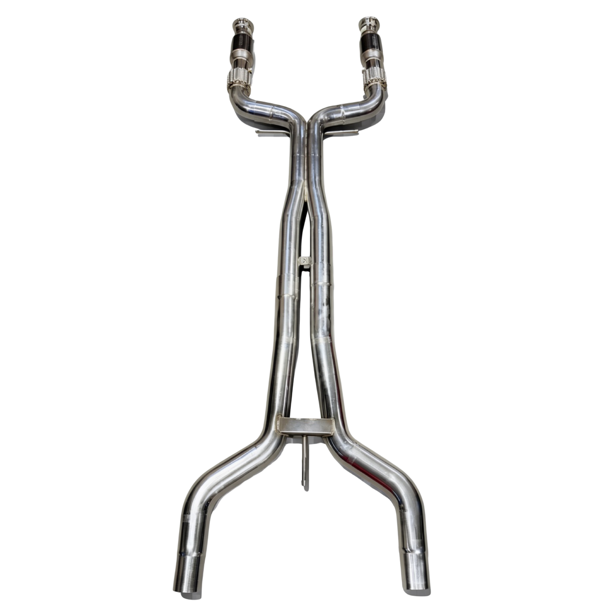 Kooks 3" SS GREEN Catted Exhaust Mid-Section. Fits 2025+ Ford Mustang GTD 5.2L. — 11575380