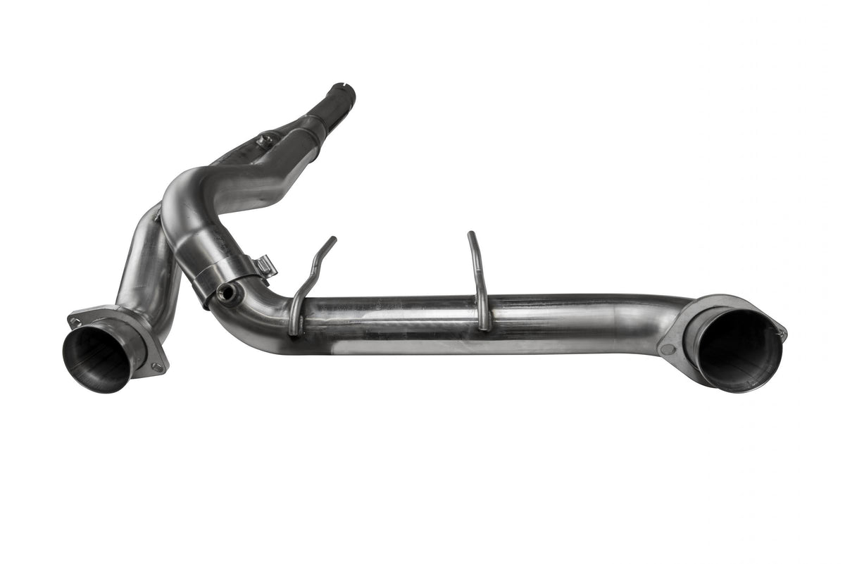 Kooks 3" SS Competition Only Y-Pipe. 2010-2014 F150 Raptor 6.2L. Connects to OEM. — 13523100