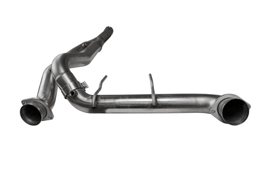 Kooks 3" SS Competition Only Y-Pipe. 2010-2014 F150 Raptor 6.2L. Connects to OEM. — 13523100