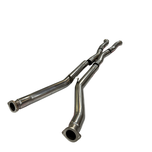 Kooks 3" x 2-1/2" SS Comp. Only X-Pipe. 1997-04 Corvette. Requires Kooks Headers. — 21503101