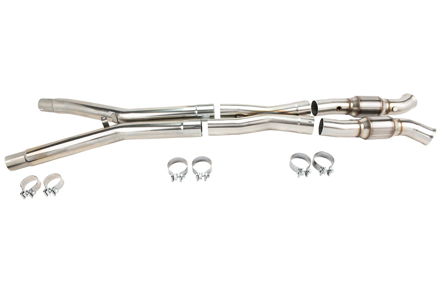 Kooks 3" SS Catted X-Pipe. 2005-2008 Corvette 6.0L/6.2L Connects to OEM. — 21603201
