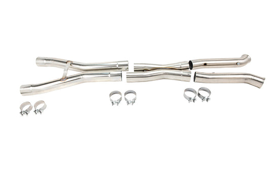 Kooks 3" SS Comp. Only X-Pipe. 2006-2013 Z06/ZR1 Corvette. Connects to OEM Exhaust. — 21613101