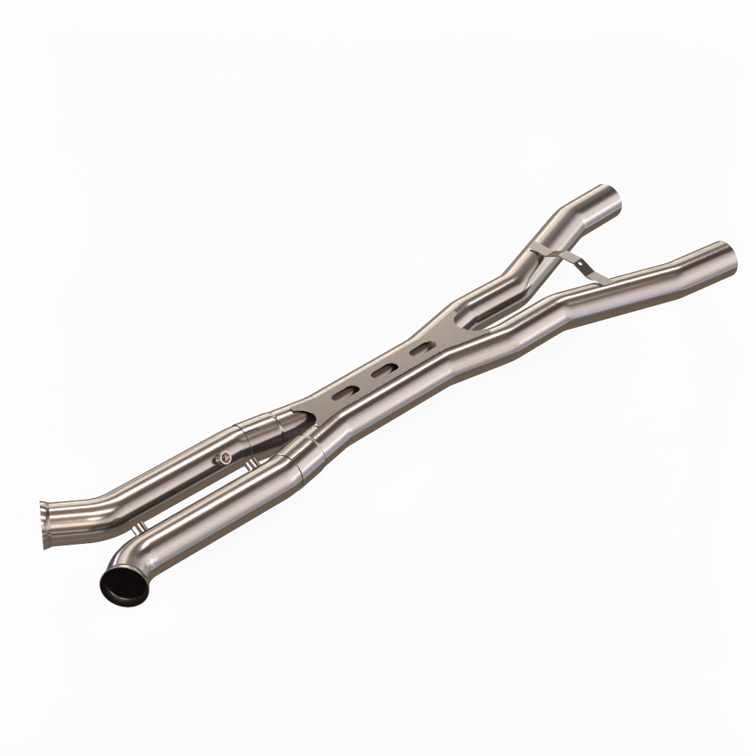 Kooks 3" SS Competition ULTRA X-Pipe. 06–13 Corvette C6 Z06/ZR1. Connects to OEM — 21613121