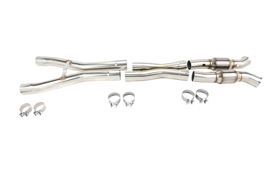 Kooks 3" SS Catted X-Pipe. 2006-2013 Z06/ZR1 Corvette. Connects to OEM Exhaust. — 21613201