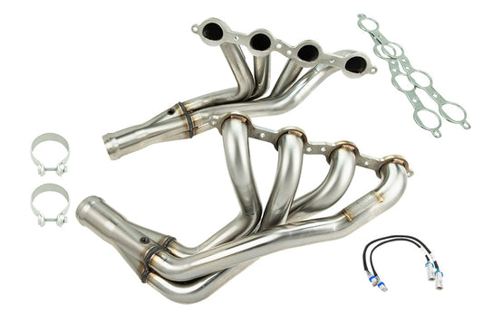 Kooks 1-7/8" Header and GREEN Connection Kit. 2006-2013 Corvette Z06/ZR1 6.2L/7.0L. — 2161H431