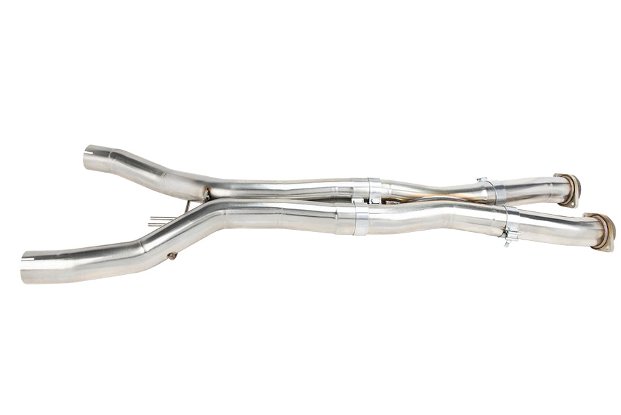 Kooks 3" SS Resonator Delete X-Pipe. 2014-2019 Corvette 6.2L. Connects to OEM Cats. — 21703000