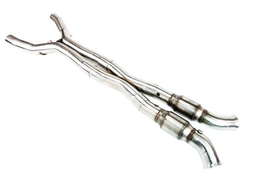 Kooks 3" SS Catted X-Pipe. 2014-2019 Corvette. Connects to OEM. — 21703200