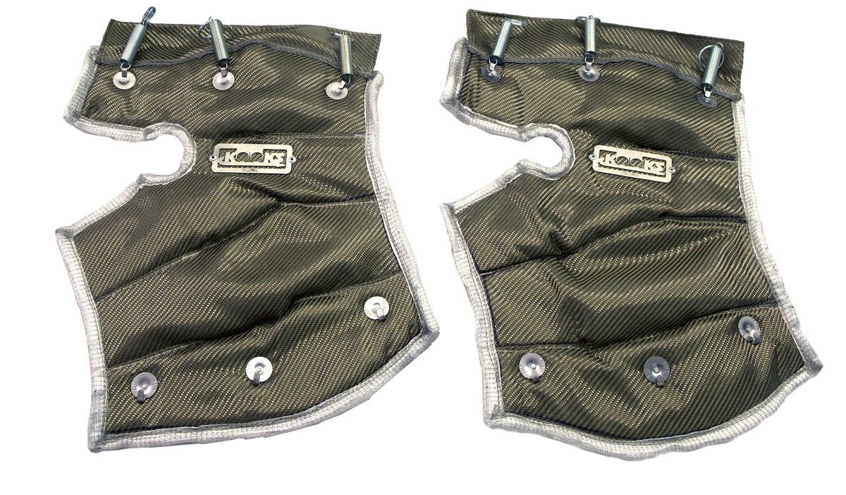 Kooks Heat Shield Blankets for Ultra-GREEN Connections 2020+ C8 Stingray & E-Ray — 218033B2