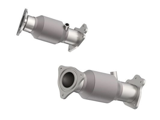 Kooks 3" High Output GREEN Catted OEM Connections. 2020+ Chevrolet Corvette C8. — 21803400