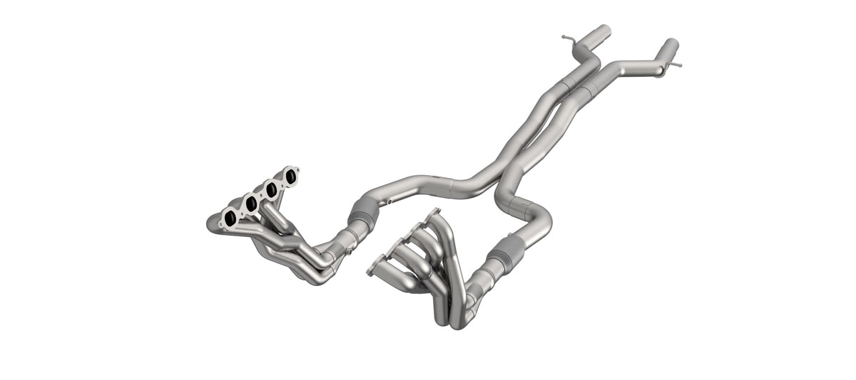 Kooks 1-7/8" Header and GREEN Exhaust Kit. 2022-2026 Cadillac CT5-V Blackwing — 2313F432