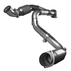 Kooks 3" SS Catted Y-Pipe. 2007-2008 GM Truck 4.8L/5.3L/6.0L. Connects to OEM. — 28533200