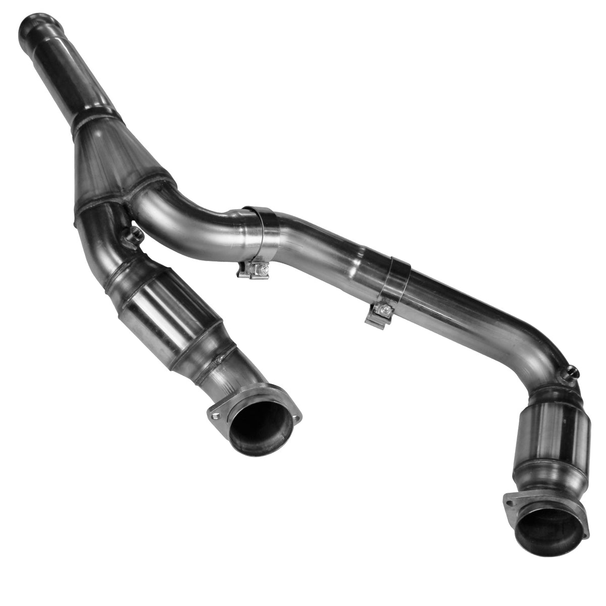 Kooks 3" Stainless Catted Y-Pipe. 2014-2018 GM 1/2 Ton Truck 6.2L. — 28613200