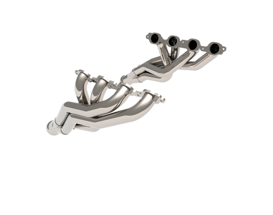 Kooks 1-3/4" Stainless Headers & Ultra-GREEN Catted Y-Pipe Kit 2019-2023 GM Truck 6.2L — 2863H300