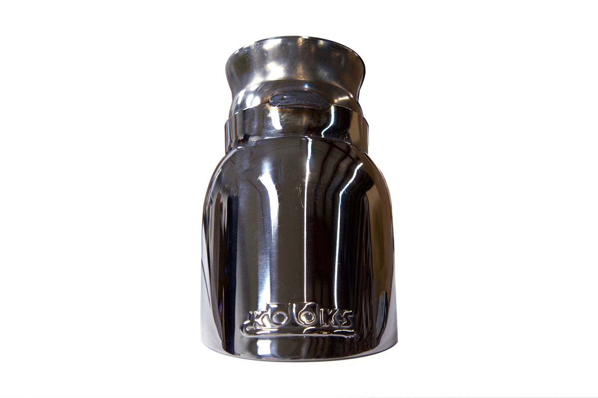 Kooks 2-3/4"(OEM) Polished Tip For Charger/Durango with Round OEM Clamp On Tips — 31524T00
