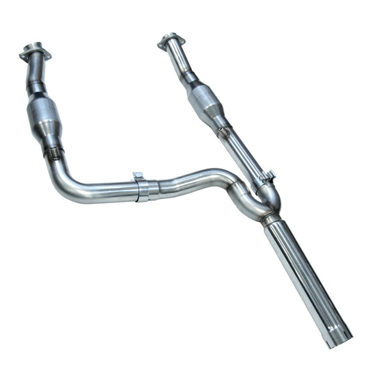 Kooks 2-1/2" x 3" Catted Y-Pipe. 2004-08 Dodge Ram 1500 5.7L. Requires Kooks Headers. — 35003200