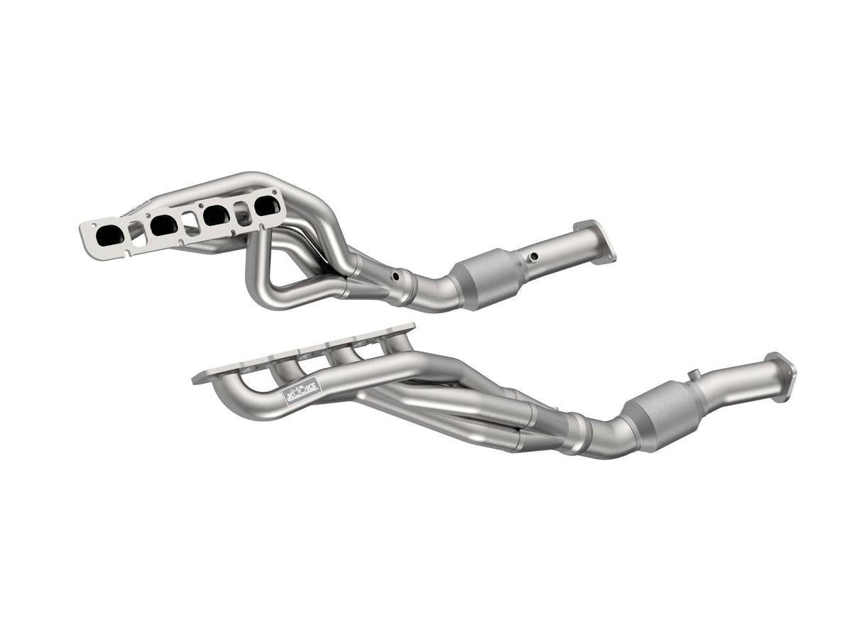 Kooks 1-7/8" Stainless Header & H.O. GREEN Connections. 2021+ RAM TRX 6.2L HEMI — 3521H440