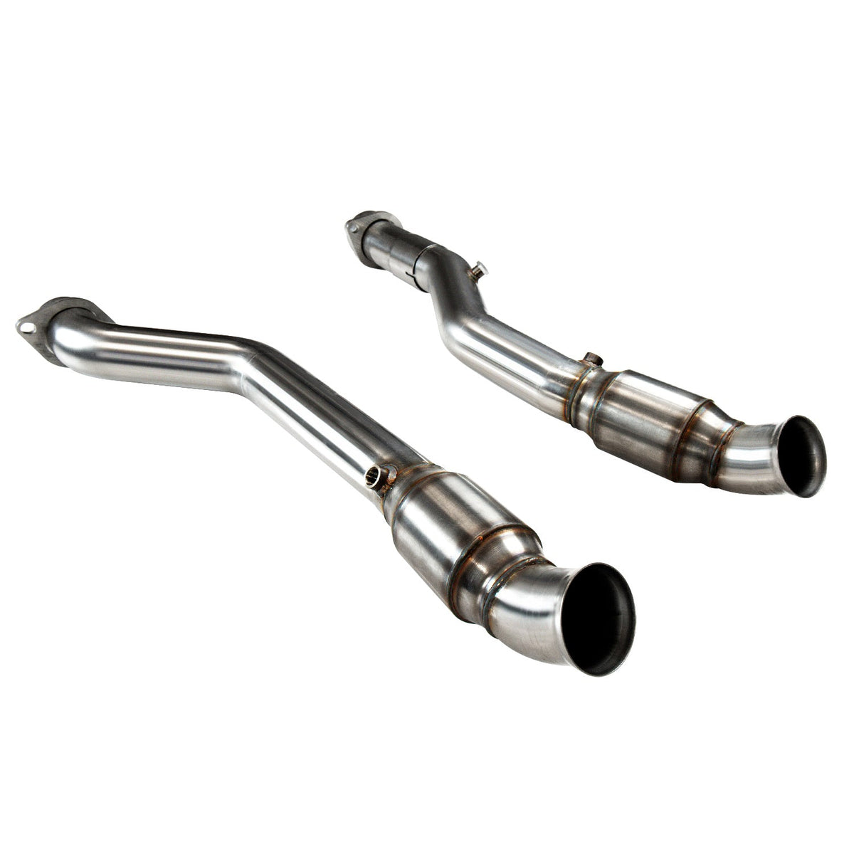 Kooks 3" SS GREEN Catted OEM Connections. 2011-2021 WK2 Jeep & 2011-2026 Durango 5.7L — 36103301