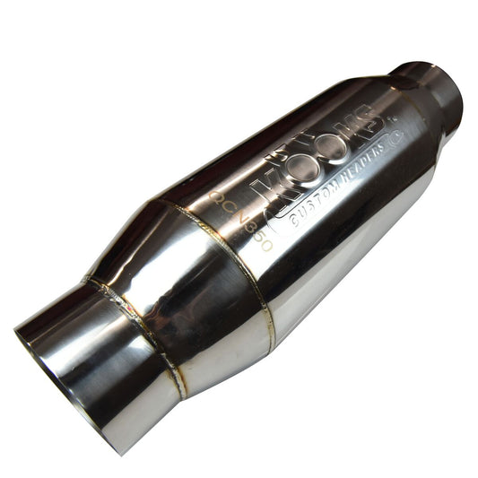 Kooks 3-1/2" NASCAR Whelen Modified Spec. Muffler - 8" Long Body — QCN350