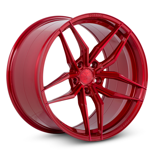 Ferrada FR5 Brushed Rouge wheel