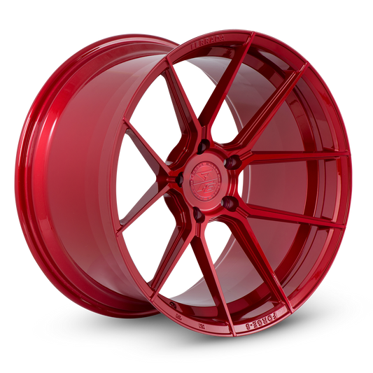 Ferrada FR8 Brushed Rouge wheel