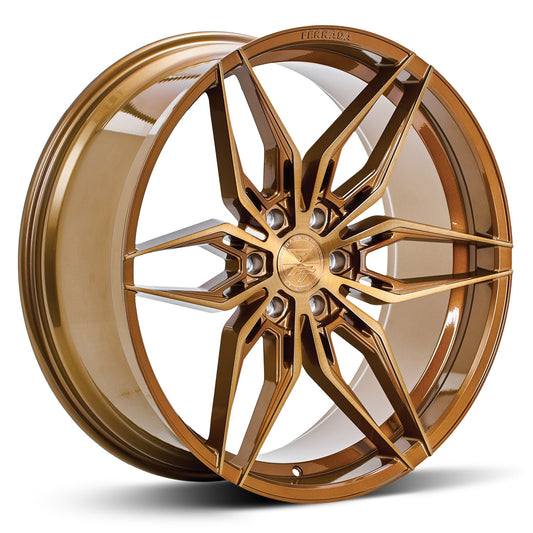Ferrada FT5 Brushed Cobre wheel