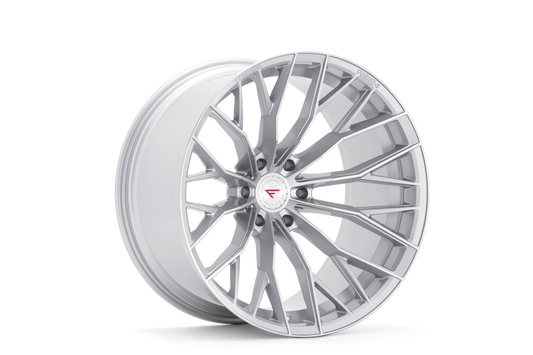 Ferrada FTR9 Machine Silver wheel
