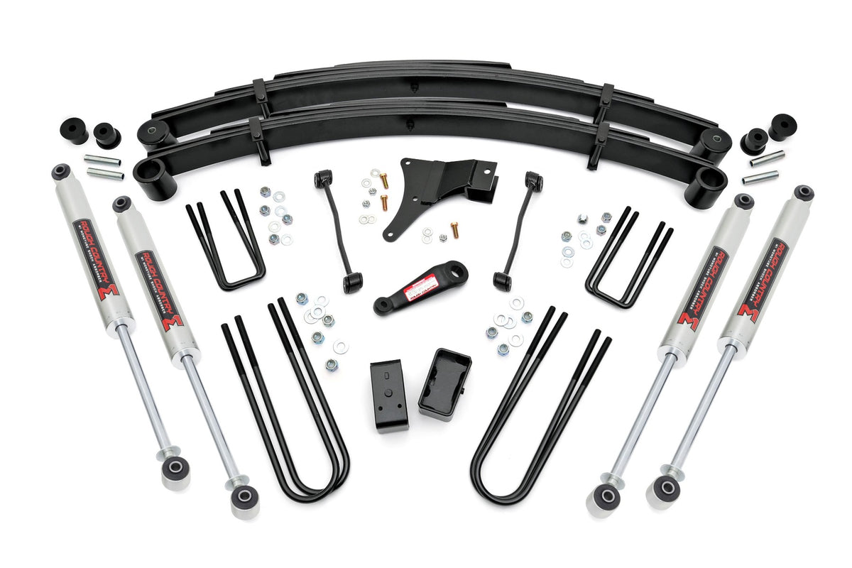 Rough Country 4 Inch Lift Kit | Ford F-250/F-350 Super Duty 4WD (1999)