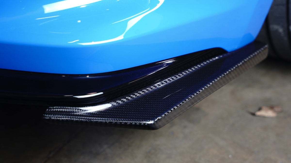 Carbon Fiber  Rear Bumper Skirts- Honda FL5 Civic Type R 2023 - Current