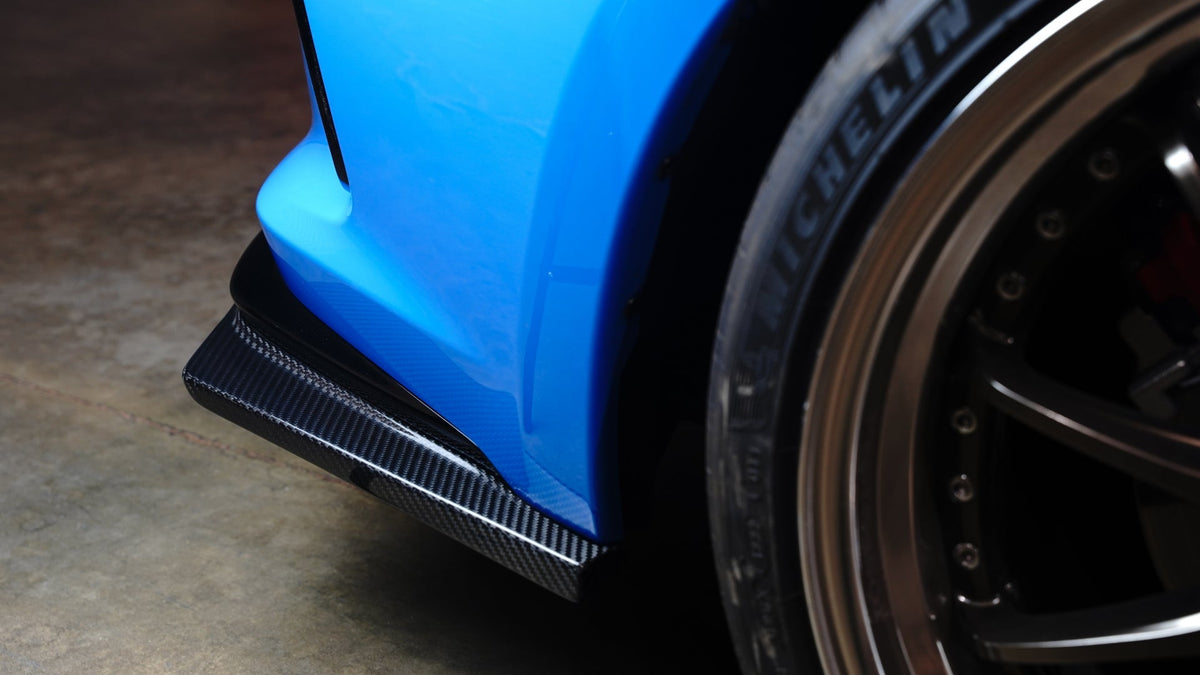 Carbon Fiber  Rear Bumper Skirts- Honda FL5 Civic Type R 2023 - Current