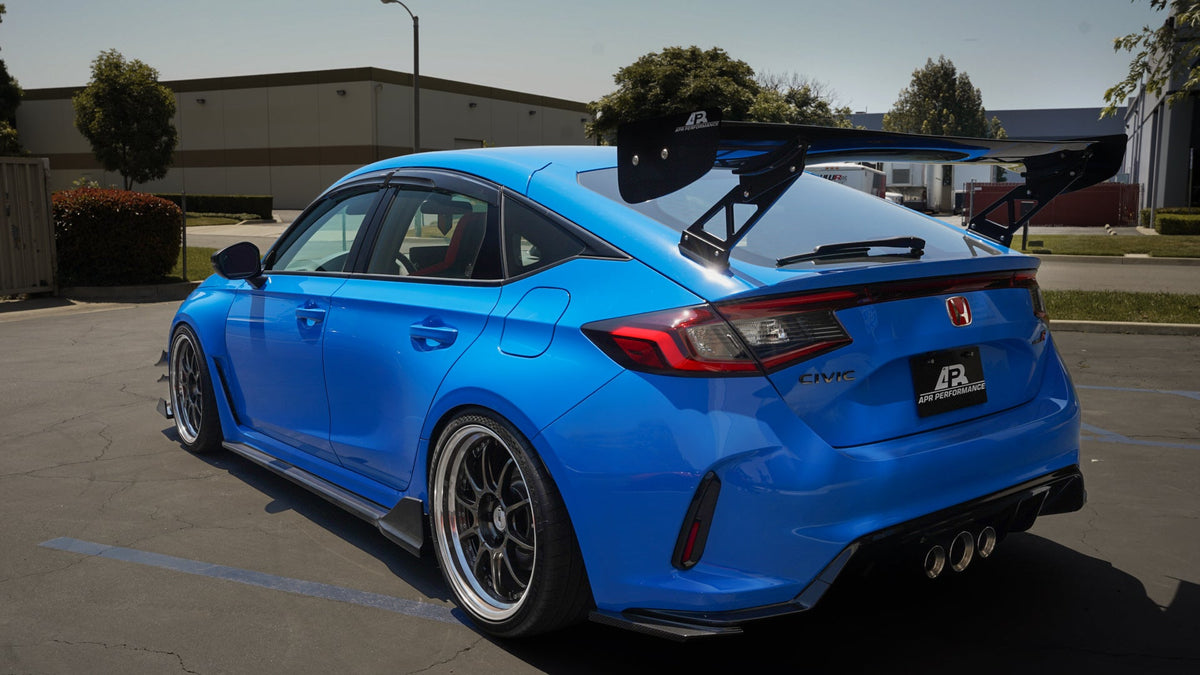 GTC-300 67"  Carbon Fiber Adjustable Wing - Honda FL5 Civic Type R 2023 - Current