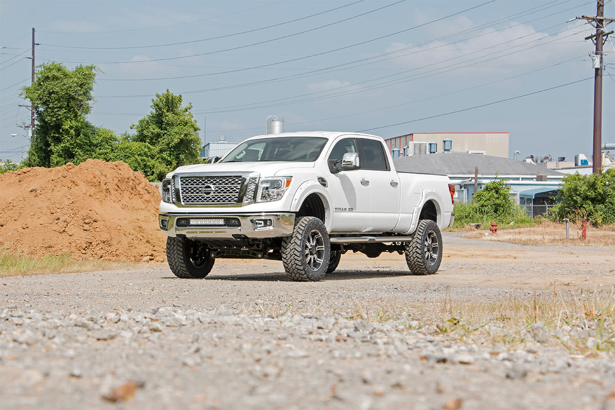 Rough Country 6 Inch Lift Kit | Nissan Titan XD 4WD (2016-2024)