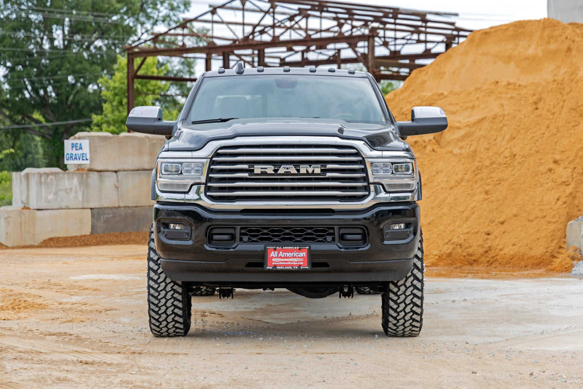 Rough Country 5 Inch Lift Kit | AISIN | OE Rear Air | Ram 3500 4WD (2019-2024)