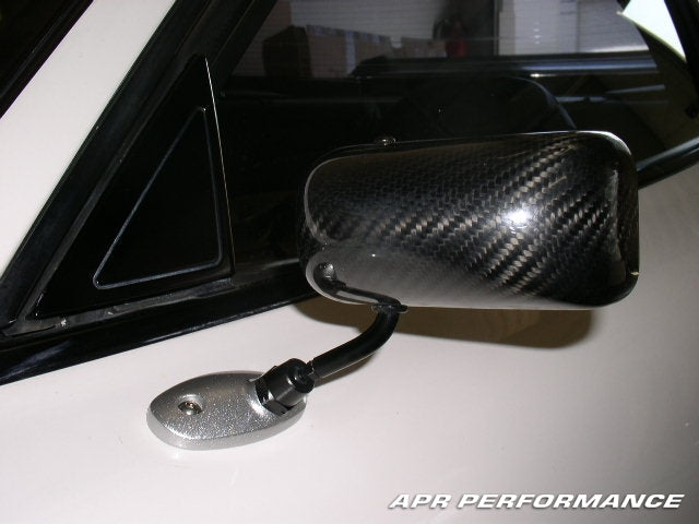 Carbon Fiber Carbon Fiber Formula GT3 Mirrors - Mazda RX7 FD 1993 - 1995