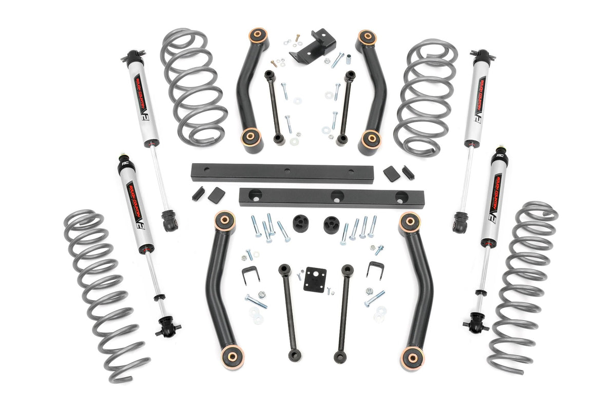 Rough Country 4 Inch Lift Kit | Jeep Wrangler TJ 4WD (1997-2002)