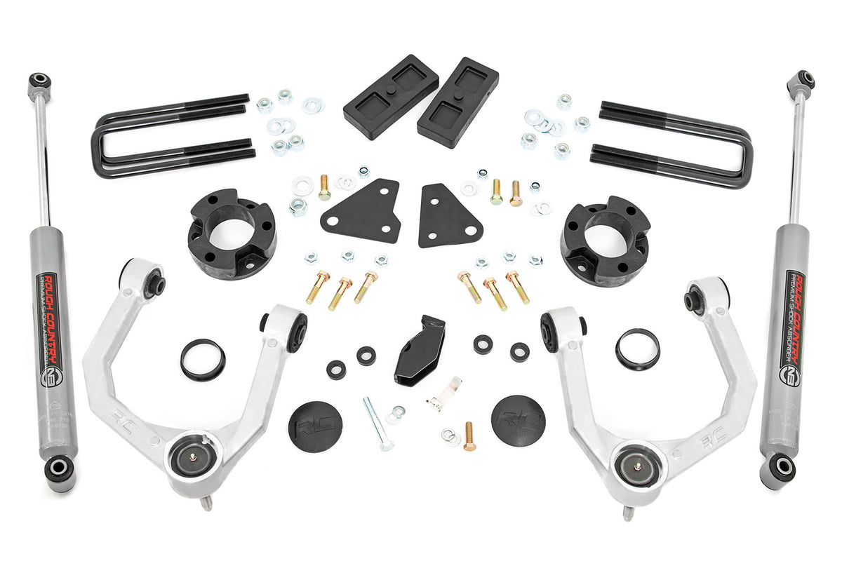 Rough Country 3.5 Inch Lift Kit | Ford Ranger 4WD (2019-2023)