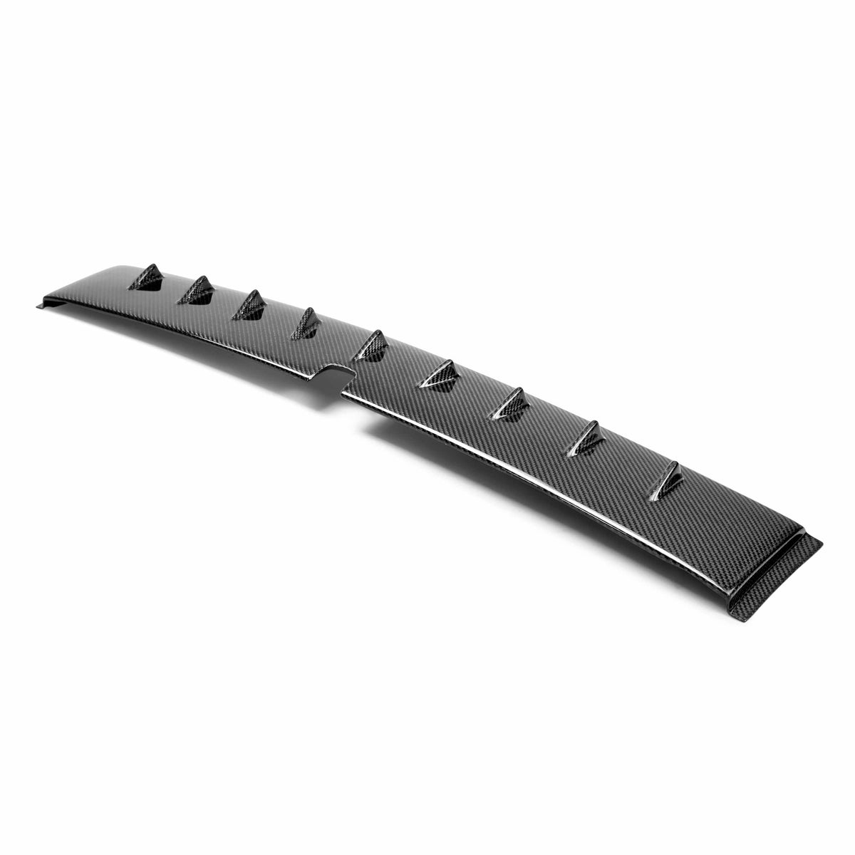 Seibon Carbon Fiber roof fin spoiler for 2008-2015 Mitsubishi Lancer EVO X (with Antenna base 5x6 cm, no sound package, no sunroof)