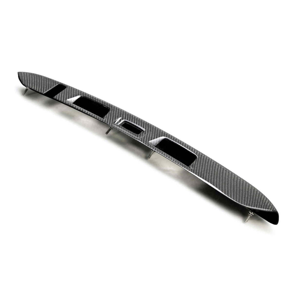 Seibon Carbon Fiber Trunk garnish for 2015-2021 Subaru WRX / STi (with cutout for Trunk release)