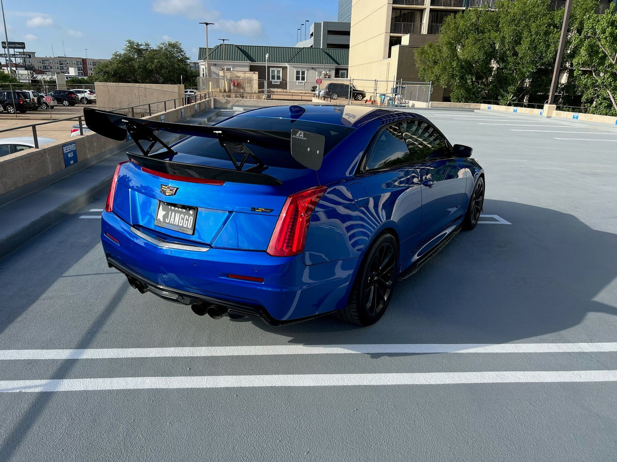 GTC300 Carbon Fiber Adjustable Wing-2016-2019 Cadillac ATS-V