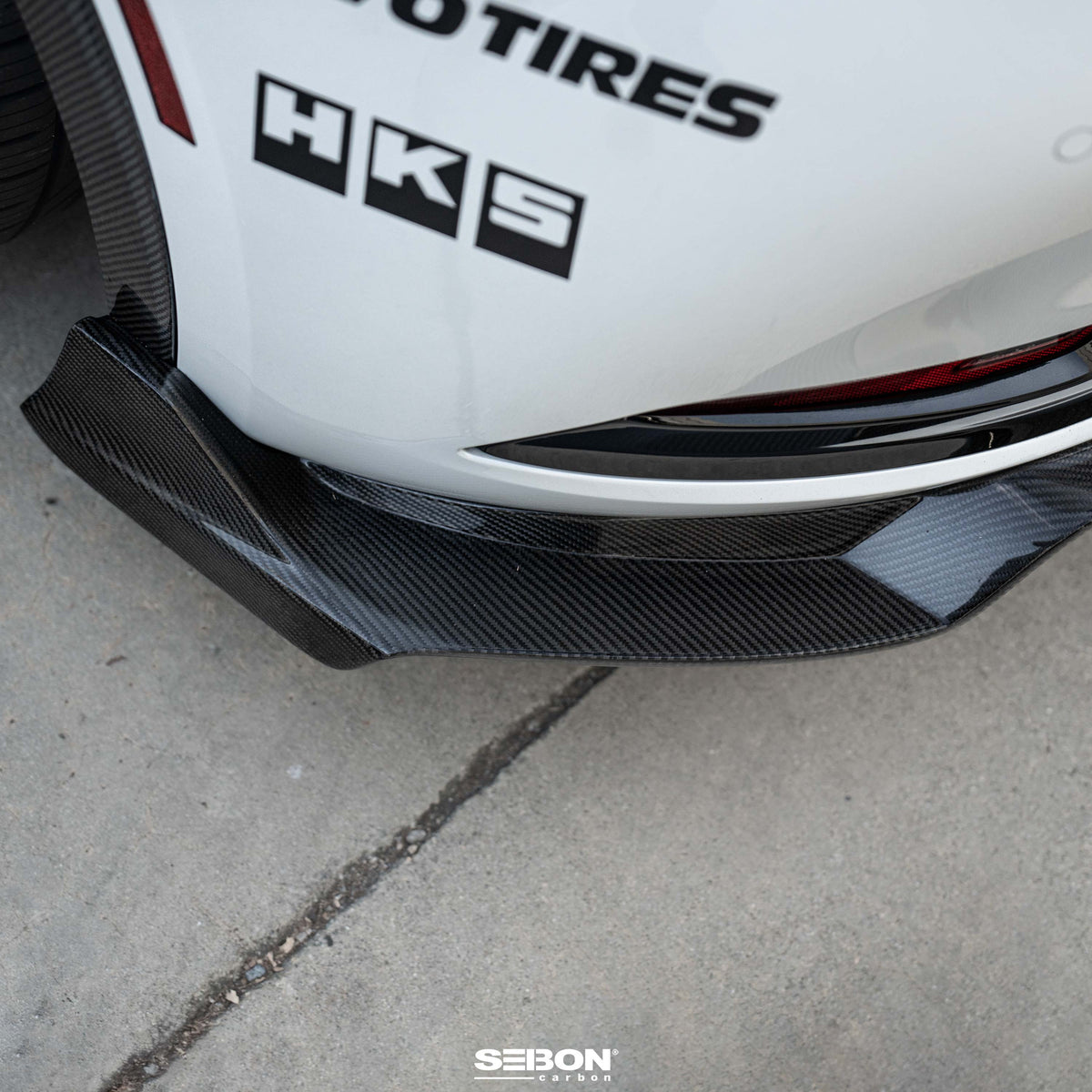 Seibon MB-Style Carbon Fiber Rear Lip for 2023-2026 Toyota Prius