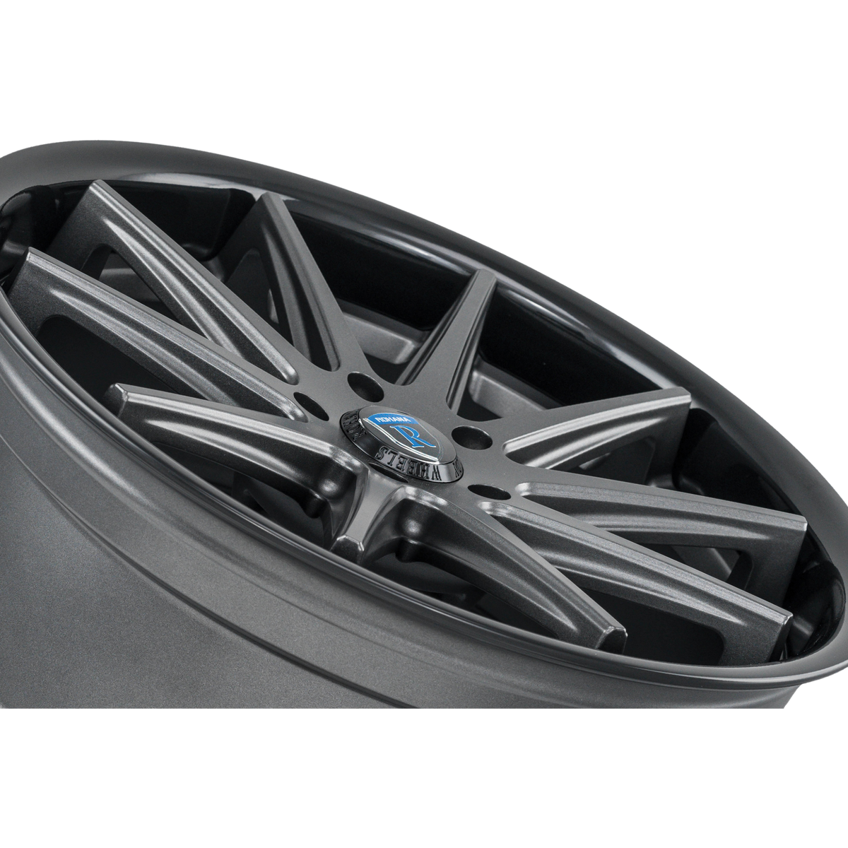 Rohana RC10 Matte Graphite/Gloss Black Lip — view 3