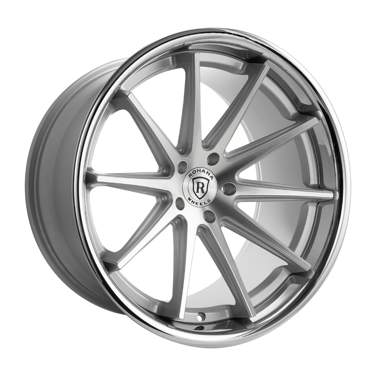 Rohana RFC10 Machine Silver/Chrome Lip — view 1