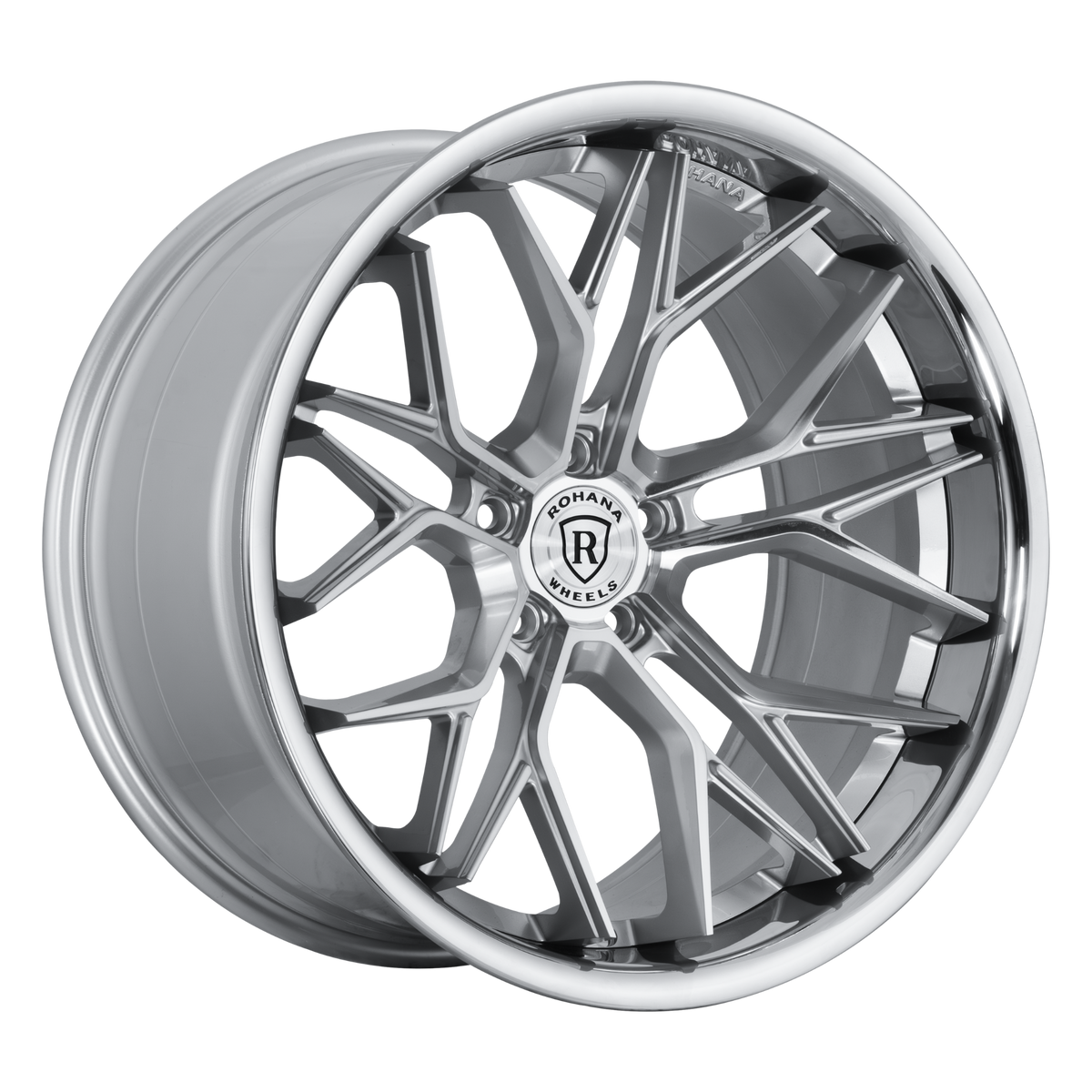 Rohana RFC3 Machine Silver/Chrome Lip — view 1