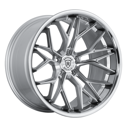 Rohana RFC3 Machine Silver/Chrome Lip — view 1