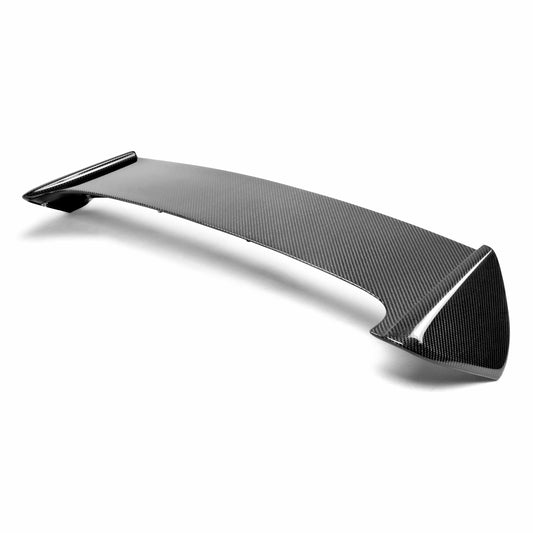 Seibon STI-Style Carbon Fiber rear spoiler for 2008-2014 Subaru WRX / Sti Hatchback - with LED brake light