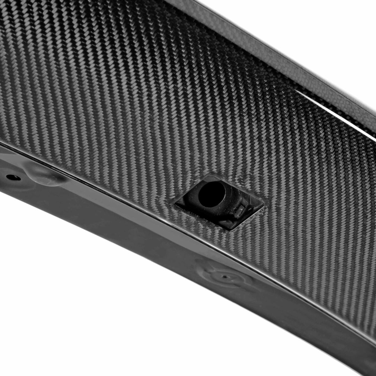 Seibon STI-Style Carbon Fiber rear spoiler for 2008-2014 Subaru WRX / STi Hatchback (shaved with no 3rd brake light)