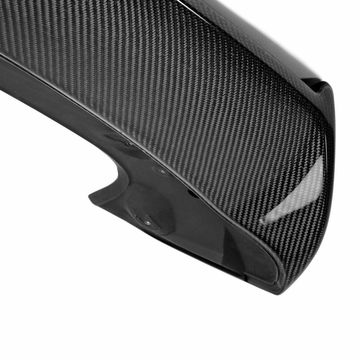 Seibon STI-Style Carbon Fiber rear spoiler for 2008-2014 Subaru WRX / STi Hatchback (shaved with no 3rd brake light)