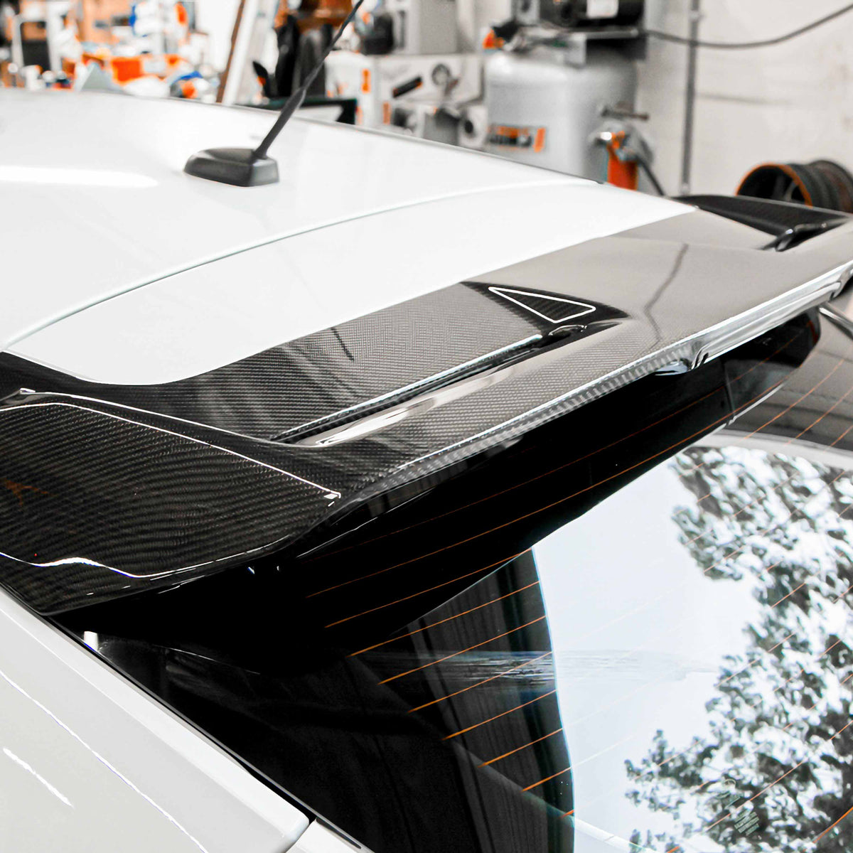 Seibon OEM-Style Carbon Fiber rear spoiler for 2012-2014 Ford Focus