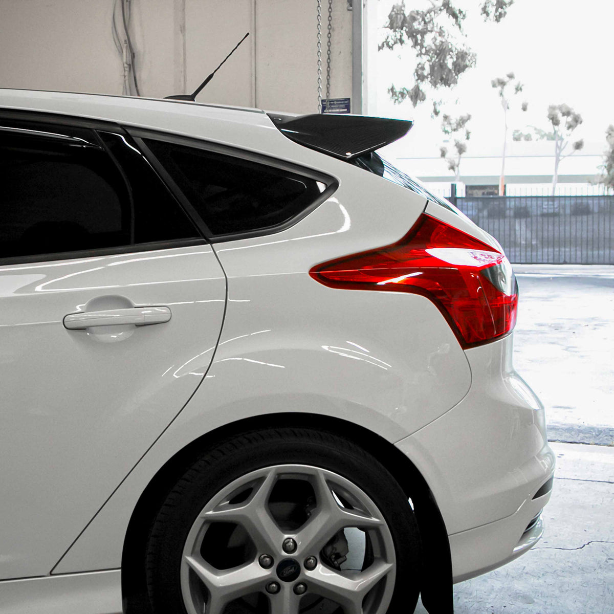 Seibon OEM-Style Carbon Fiber rear spoiler for 2012-2014 Ford Focus