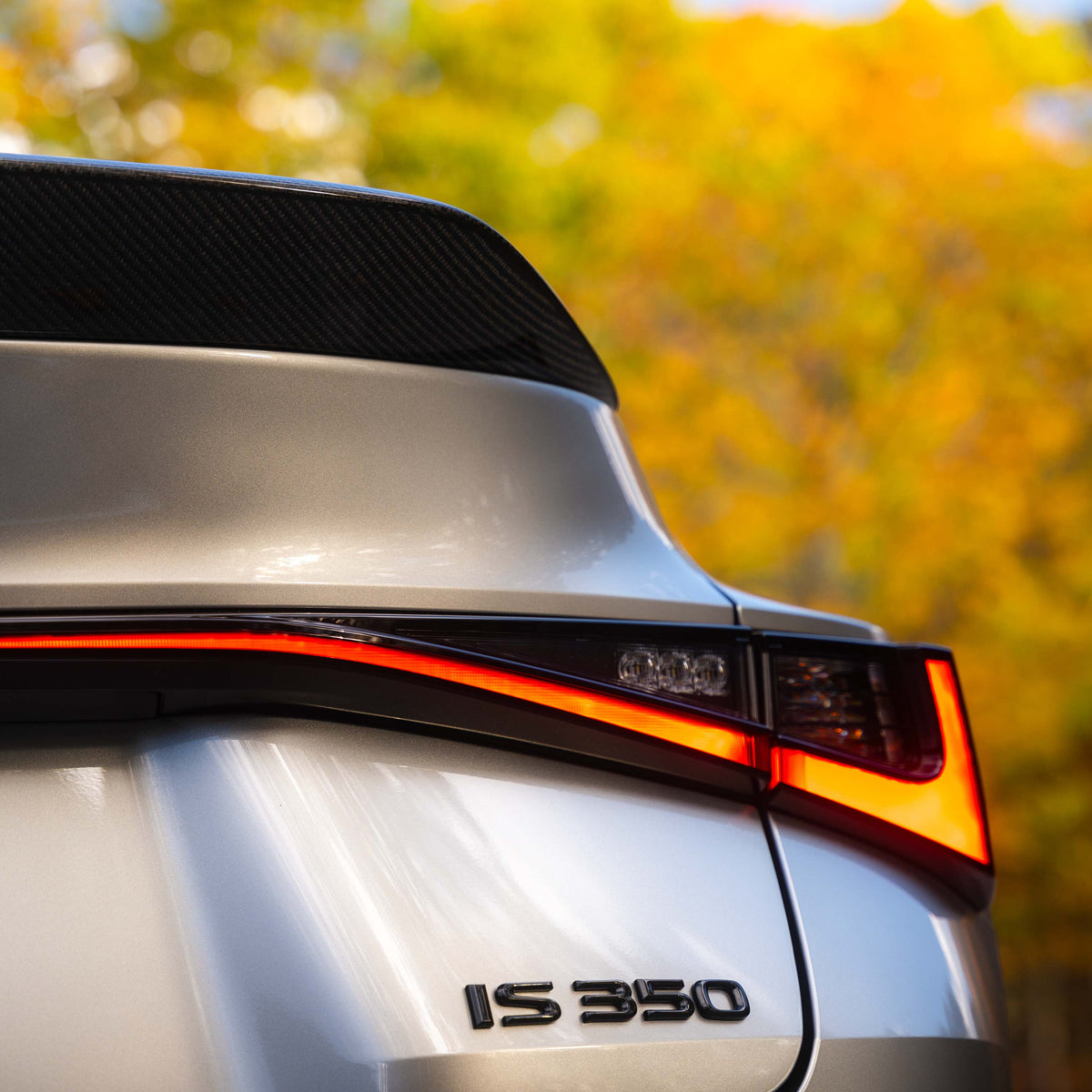Seibon TT-Style Carbon Fiber rear spoiler for 2021-2026 Lexus IS