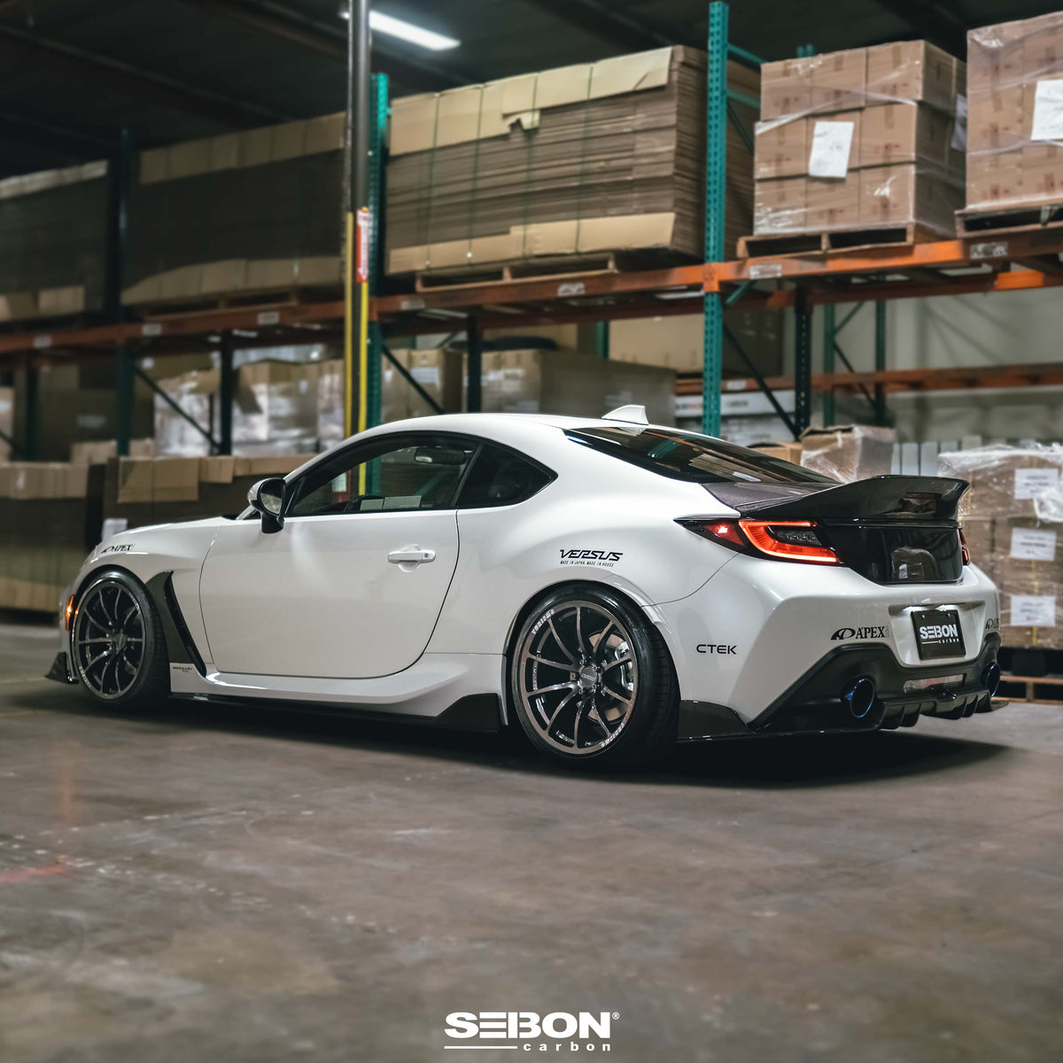 Seibon Carbon Fiber spoiler for 2022-2026 Toyota GR86/ Subaru BRZ